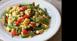 Summer Corn Salad with Asparagus