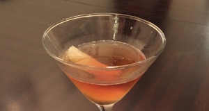 Pear Manhattan Cocktail