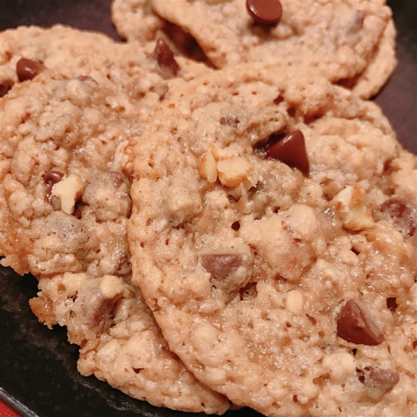 Nutty Chocolate Chip Cookies