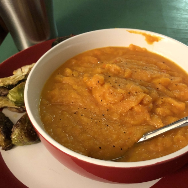 Butternut Squash Sweet Potato Soup