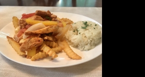 Pollo Saltado (Peruvian-Style Chicken Stir-Fry)