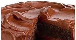 Sour Cream Dark Chocolate Cake