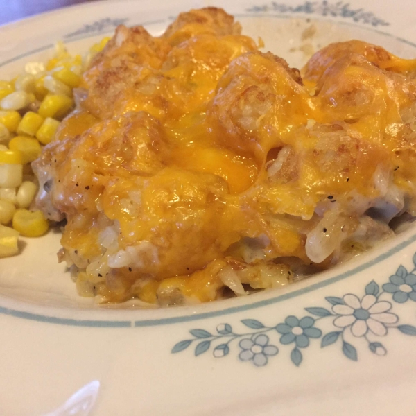 Flavorful Tater Tot Casserole