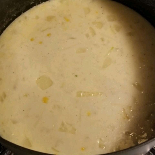 Quick and Hearty Corn Chowder