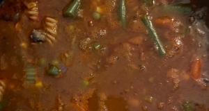 Ground Beef and Vegetable Soup