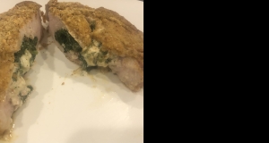 Gouda and Spinach Stuffed Pork Chops