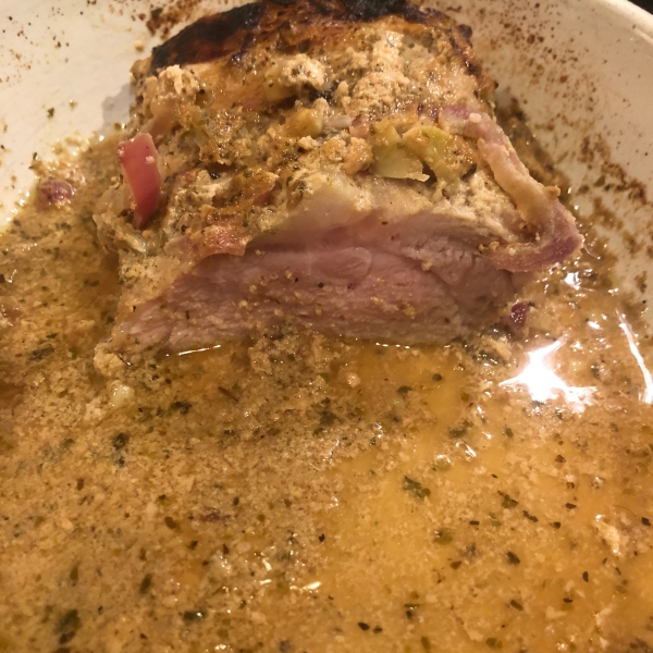 Wine and Dijon Marinated Pork Loin