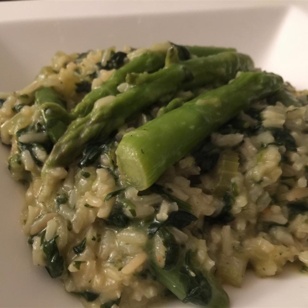 Emerald Green Risotto