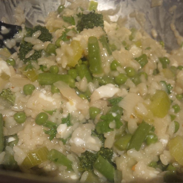 Emerald Green Risotto