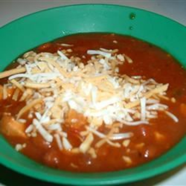 Super Easy Chicken Chili