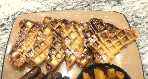 Easy French Toast Waffles