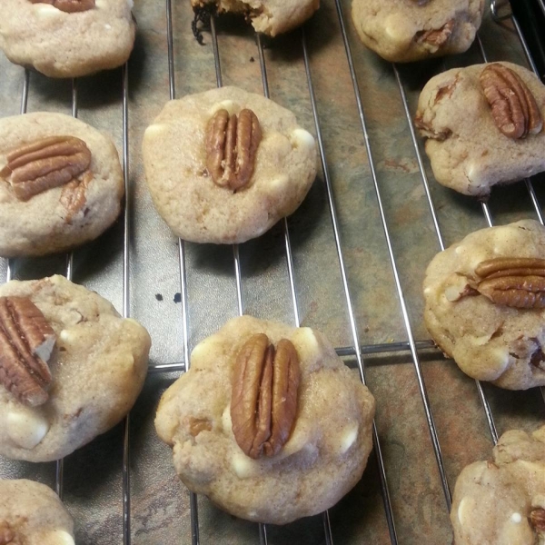 White Chocolate Chunk Pecan Cookies