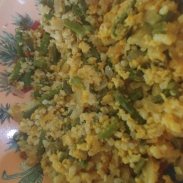 Scrambled Cauliflower - Low Carb