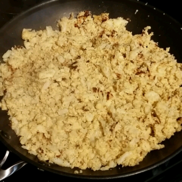 Scrambled Cauliflower - Low Carb