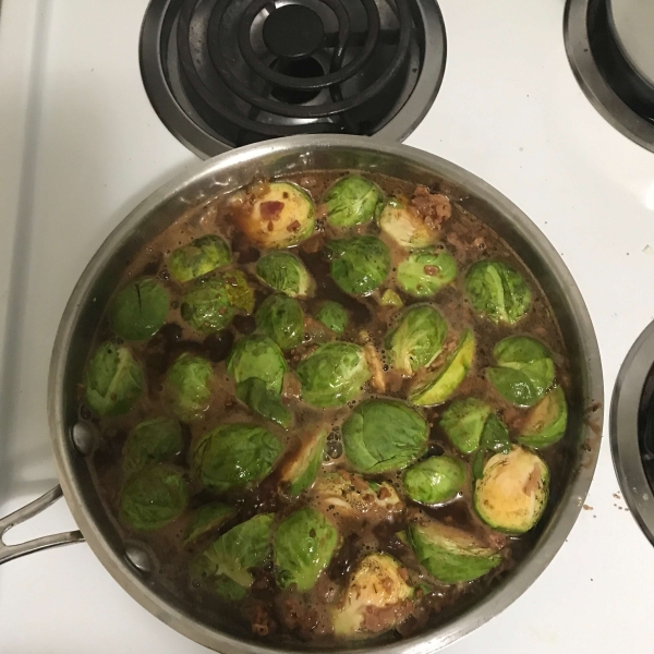 Bella's Brussels Sprouts with Bacon