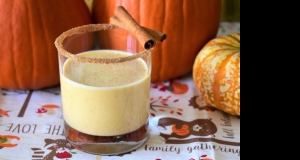 Bourbon-Pumpkin Milk Punch