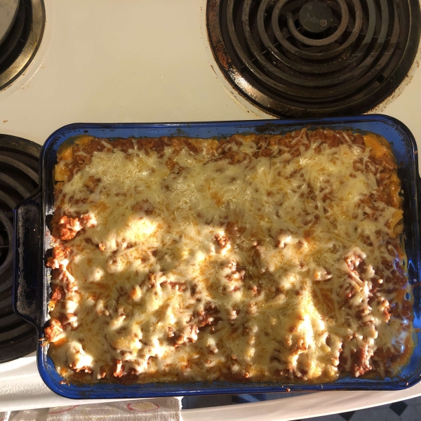 Ground Turkey Noodle Bake