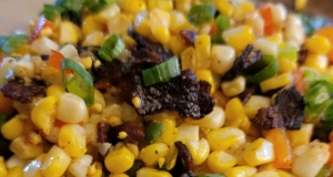 Grilled Salmon with Bacon and Corn Relish