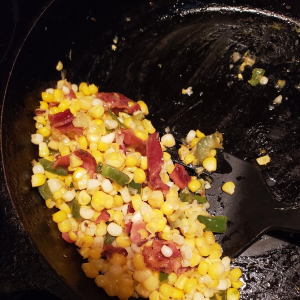 Grilled Salmon with Bacon and Corn Relish