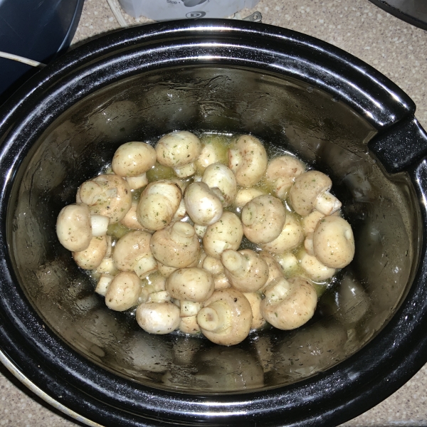 Crock-Pot Mushrooms