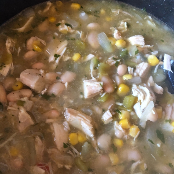 Spicy White Chili with Chicken