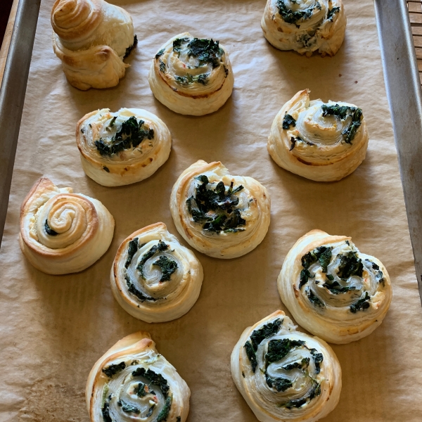 Spinach Pinwheels