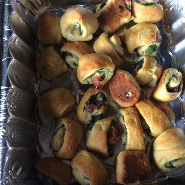 Spinach Pinwheels