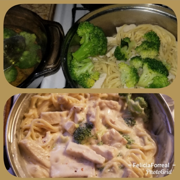 Spaghetti with Broccoli and Chicken