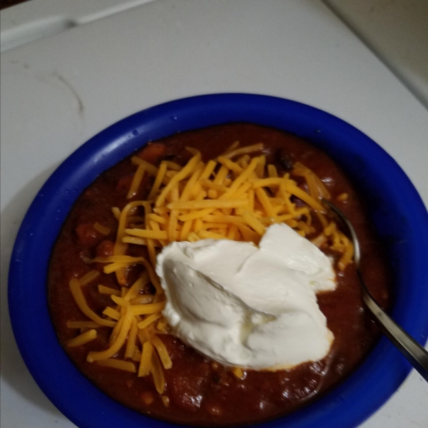 Quick Beef Chili