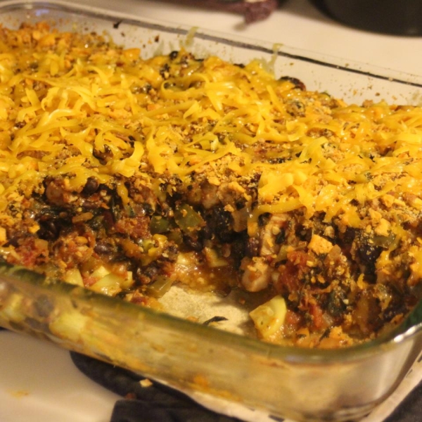 Spicy Southwest Squash Casserole