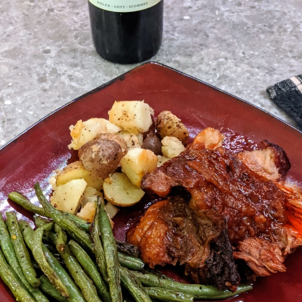 Wine-Braised Beef Brisket