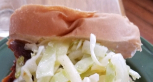 Easy Apple Cabbage Slaw