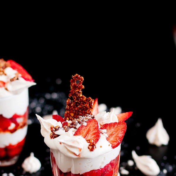 Strawberry Eton Mess for Mother's Day