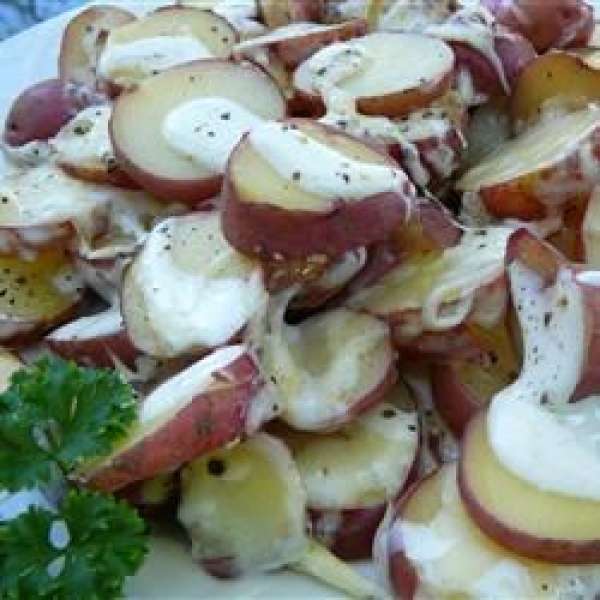 Cheesy Ranch New Red Potatoes