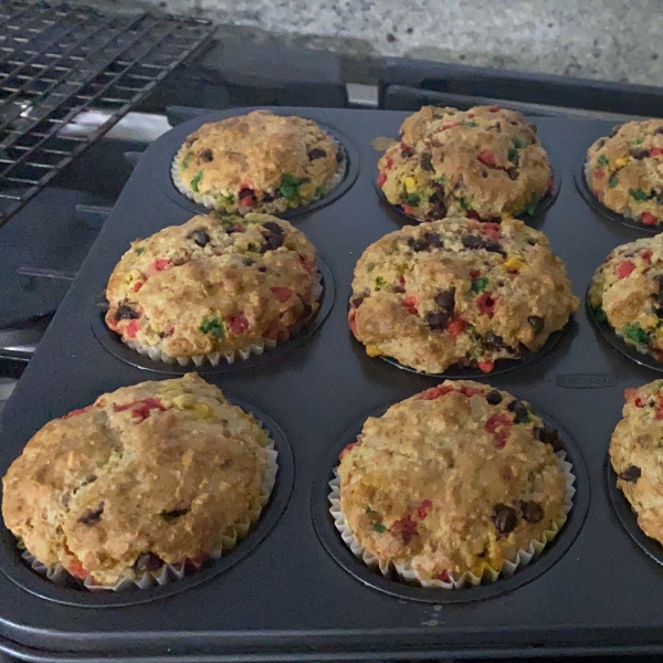 Oatmeal Chocolate Chip Muffins