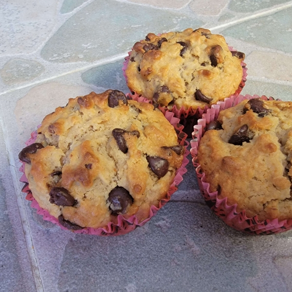 Oatmeal Chocolate Chip Muffins