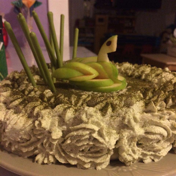 Green Tea Mousse Cheesecake