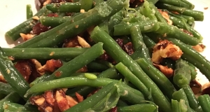 Lemon Green Beans with Walnuts