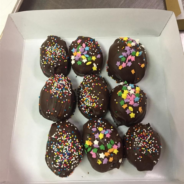 Chocolate Covered Easter Eggs