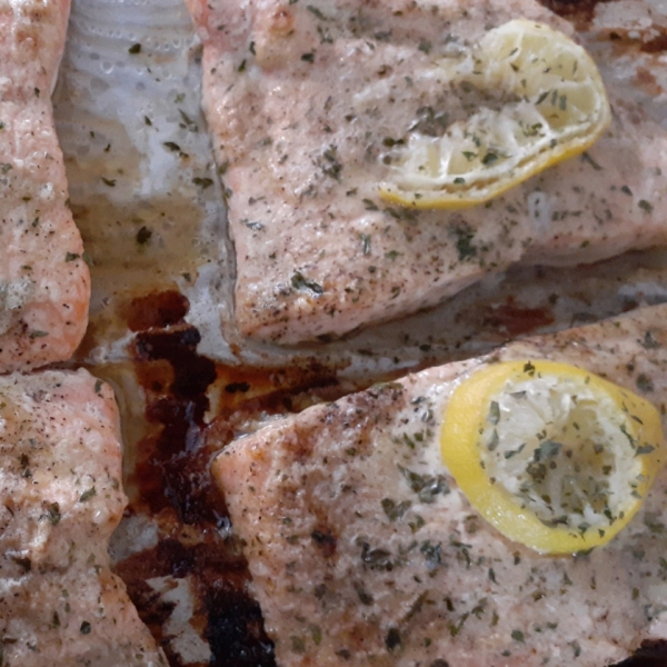 Chef John's Baked Lemon Pepper Salmon