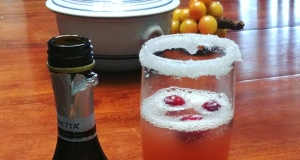 Cranberry-Pomegranate Mimosa