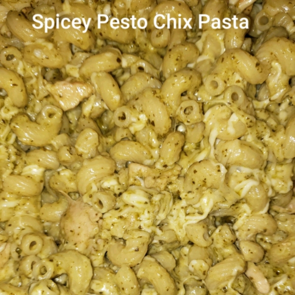 Teena's Spicy Pesto Chicken and Pasta