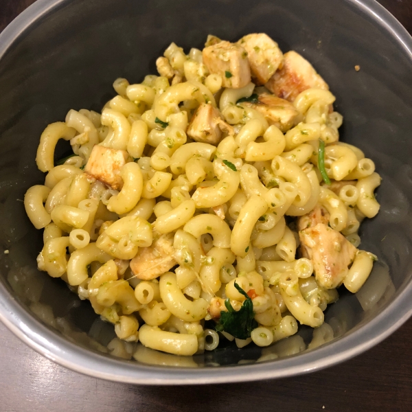 Teena's Spicy Pesto Chicken and Pasta