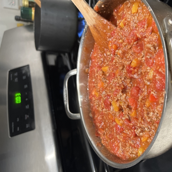 Spaghetti Sauce with Ground Beef