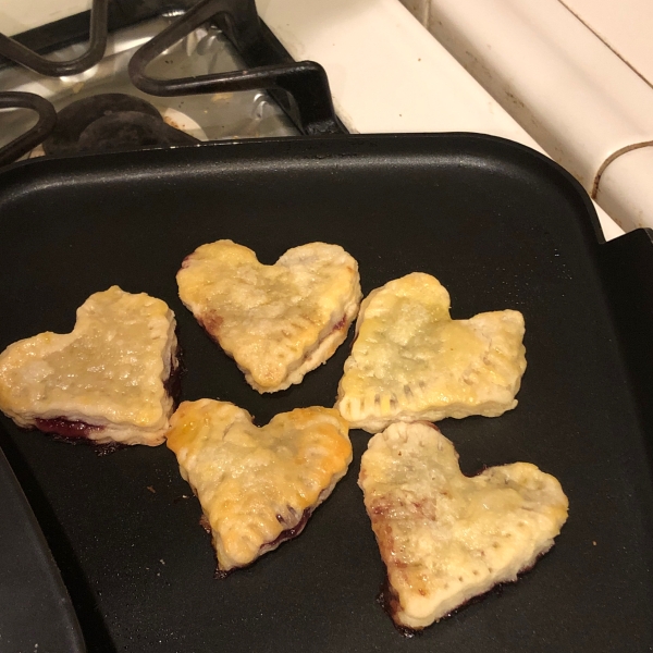 Easy Fruit-Filled Pastry Heart Cookies