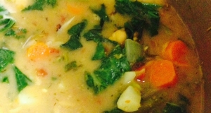 Spicy and Creamy Vegetable Soup