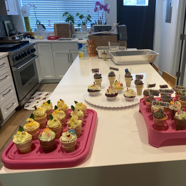 Ice Cream Cone Cupcakes