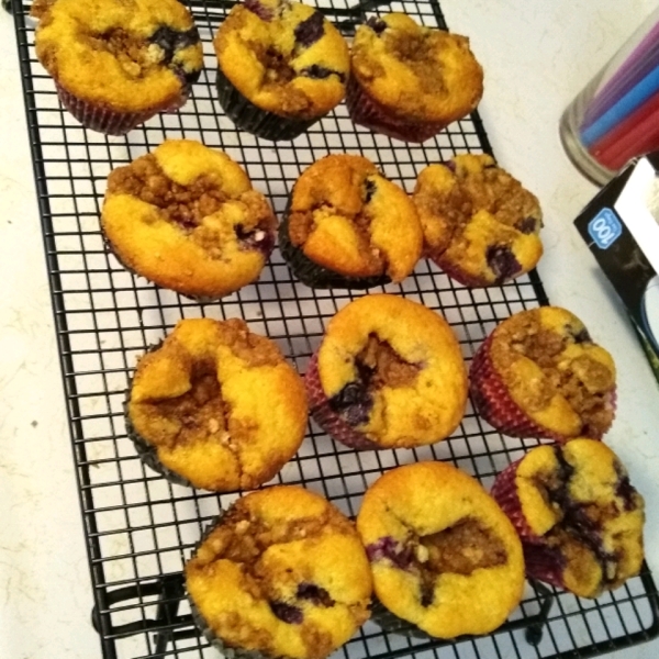 Blueberry Crumb Muffins