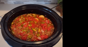 Slow Cooker Zucchini Soup