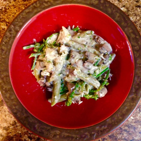 Mushroom Cream Sauce With Shallots